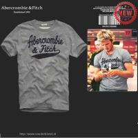 heren abercrombie fitch korte tees ny grijs rood Beste Sales 9rsvl583